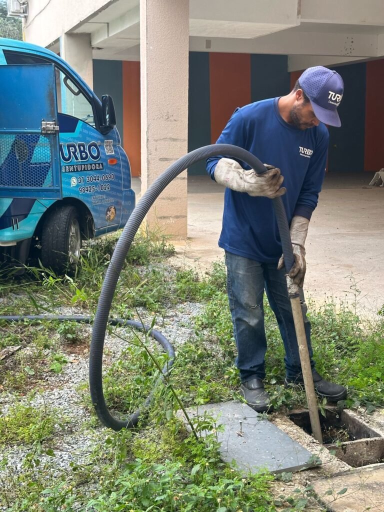 Limpeza de Caixa de Gordura